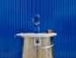 Preview: 510L heat-/coolable stainless steel mixing tank with anchor agitator
