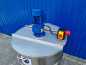 Preview: 221L heat-/coolable stainless steel mixing tank with anchor agitator