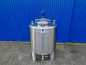 Preview: 1000L heat-/coolable stainless steel tank with thermoplate and dissolver