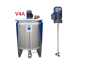 Preview: 221L heat-/coolable stainless steel mixing tank with insulation and propeller mixer