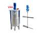 Preview: 337L heat-/coolable stainless steel mixing tank with paddle agitator