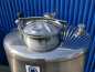 Preview: 1305L stainless steel vessel with agitator mount