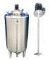 Preview: 1533L stainless steel mixing vessel with propellermixer