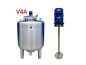 Preview: 1000L heat-/coolable stainless steel mixing tank with insulation and dissolver