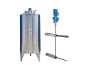 Preview: 2345L heat-/coolable stainless steel vessel with paddle agitator