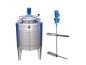 Preview: 350L heat-/coolable stainless steel vessel with paddle agitator