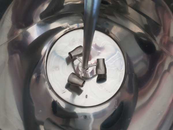 57L Edelstahl Rührwerksbehälter mit Becherrührwerk