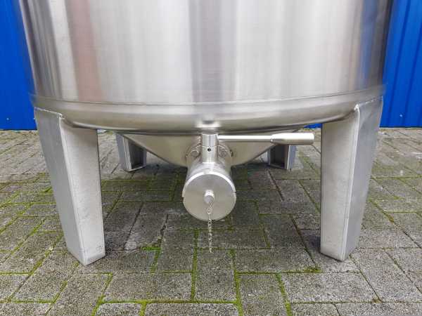 1000L Edelstahlbehälter mit Propellerrührwerk