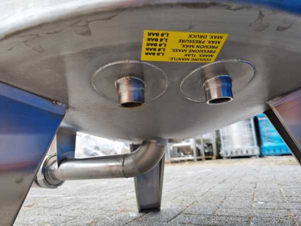 221L  isolierter heiz-/kühlbarer Rührwerksbehälter mit Dissolver