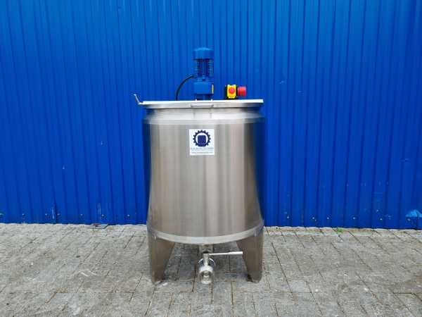 221L isolierter heiz-/kühlbarer Rührwerksbehälter mit Getrieberührwerk