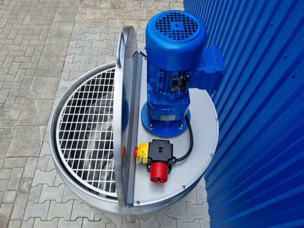337L heat-/coolable stainless steel mixing tank with insulation and paddle agitator