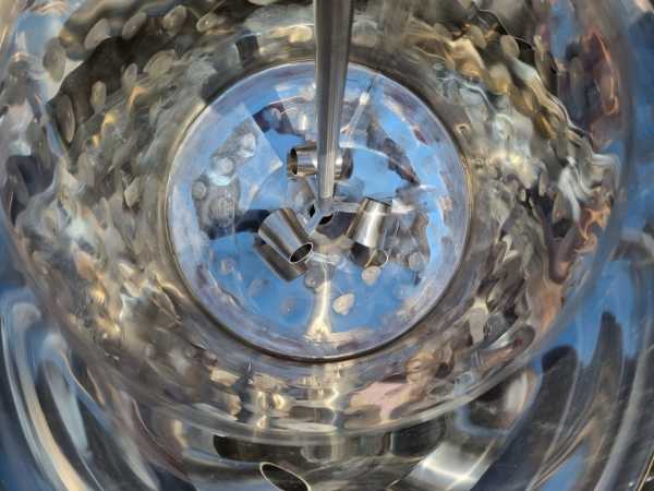 337L heat-/coolable stainless steel mixing tank with insulation