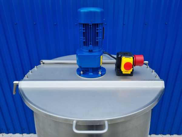 337L stainless steel mixing tank with anchor agitator