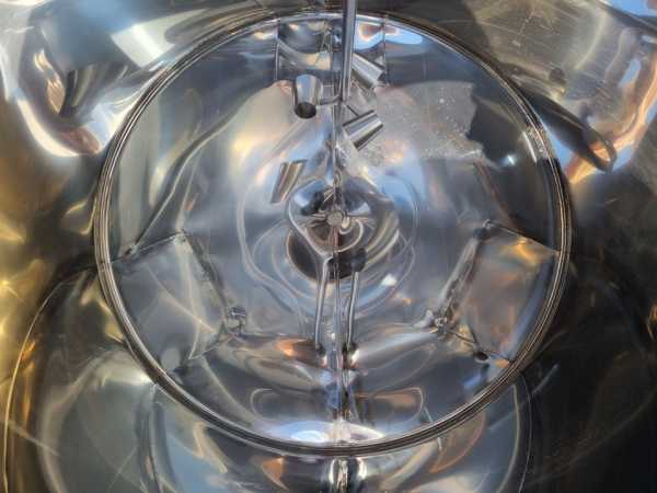 2266L Edelstahl Rührwerksbehälter mit Becherrührwerk