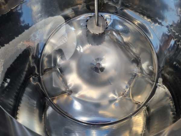 1233L heat-/coolable stainless steel vessel with dissolver