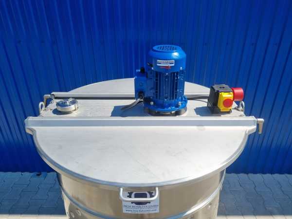 510L heiz-/kühlbarer Rührwerksbehälter mit Thermoplate und Propellerrührwerk