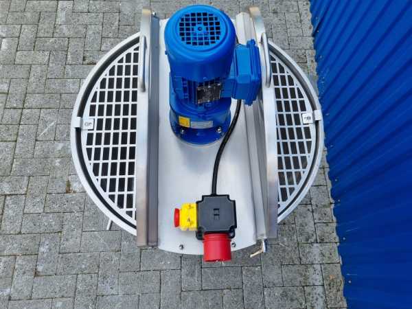 221L heat-/coolable stainless steel mixing tank with anchor agitator