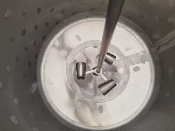 221L heiz-/kühlbarer Edelstahlbehälter mit Thermoplate und Becherrührwerk