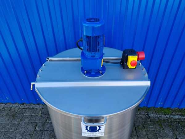221L stainless steel mixing tank with cup stirrer