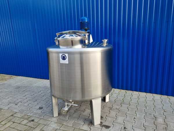 734L Edelstahlbehälter mit Propellerrührwerk