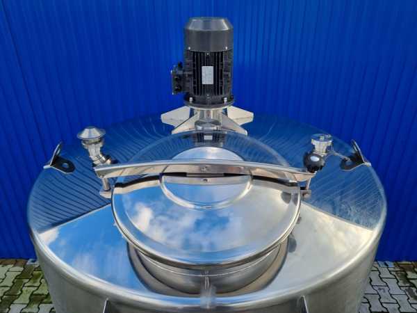 2609L Edelstahl Rührwerksbehälter mit Dissolver