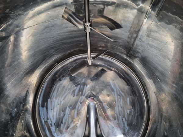 1533L heiz-/kühlbarer Edelstahl Rührwerksbehälter mit Thermoplates und Isolierung