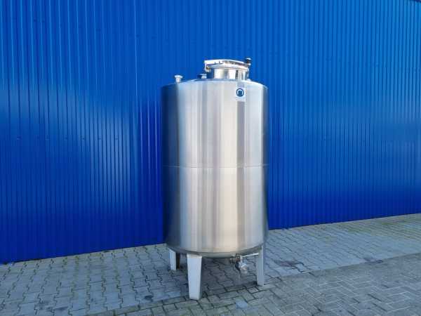 1533L heiz-/kühlbarer Edelstahlbehälter mit Thermoplates und Isolierung