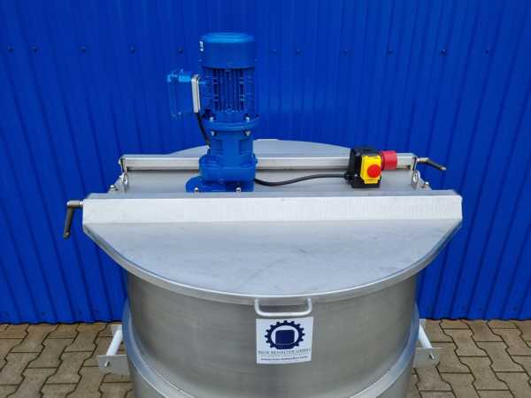 545L elektrisch beheizter Rührwerksbehälter mit digitale Steuerung und Balkenrührwerk