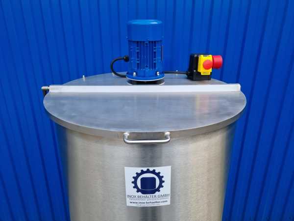 337L stainless steel transport vessel with dissolver