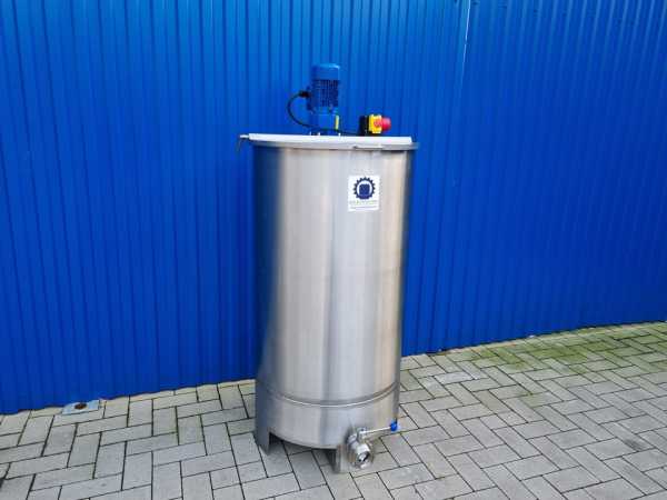 337L stainless steel transport vessel with paddle agitator