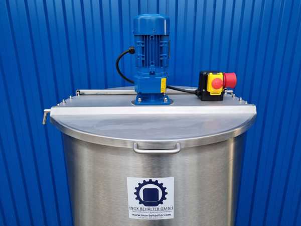 337L stainless steel transport vessel with archor gitator