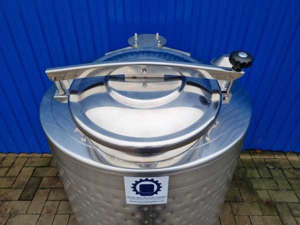 350L heiz-/kühlbarer Edelstahlbehälter mit Thermoplate