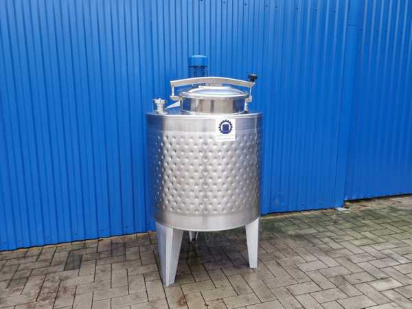 350L heiz-/kühlbarer Edelstahlbehälter mit Thermoplate und Propellerrührwerk