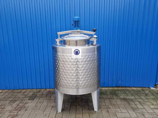 350L heiz-/kühlbarer Edelstahlbehälter mit Thermoplate und Becherrührwerk