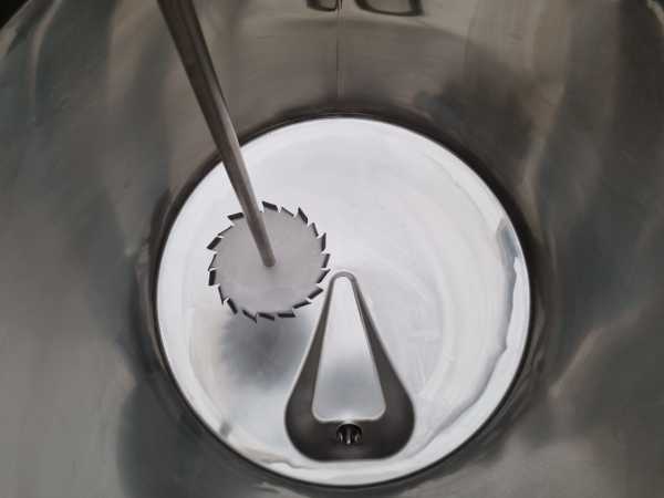 337L stainless steel transport vessel with dissolver