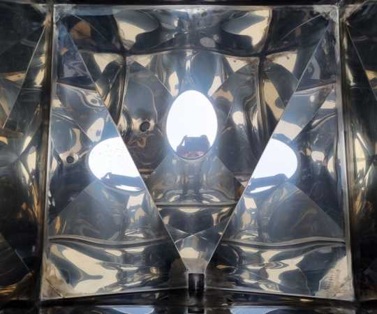 500L stainless steel vessel with dissolver