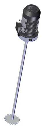 Dissolver mixer | dissolver agitator 1.4404 11,0 KW 1500 UPM