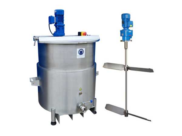 545L elektrisch beheizter Rührwerksbehälter mit digitale Steuerung und Balkenrührwerk