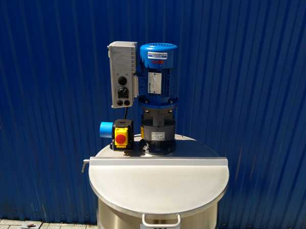 109L heiz-/kühlbarer Edelstahl Rührwerksbehälter mit Getrieberrührwerk