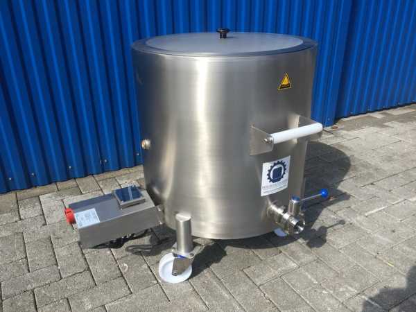152L elektrisch beheizter Behälter auf Rollen