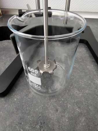 Laboratory agitator  dissolver