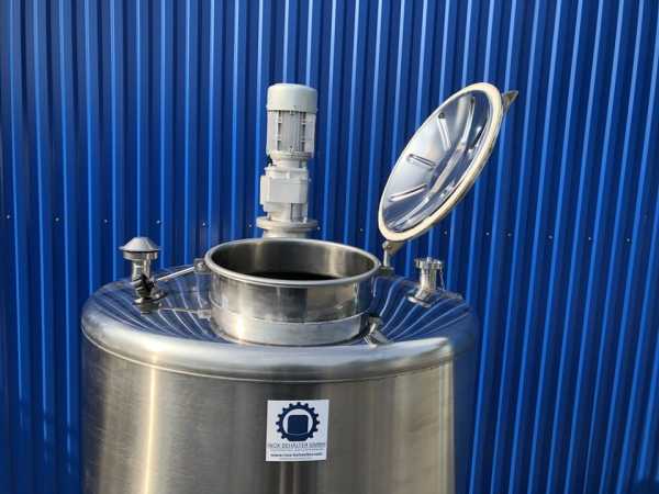 1305L Edelstahlbehälter mit Becherrührwerk