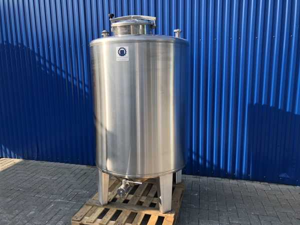 1305L stainless steel vessel with agitator mount