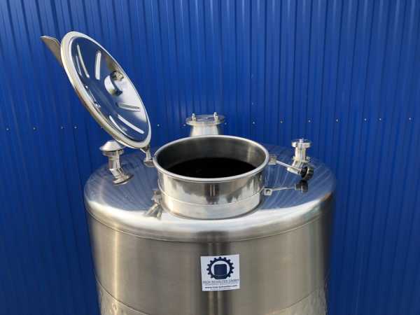 1533L Edelstahlbehälter mit Thermoplate