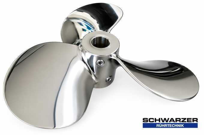 Höhenverstellbarer Rührpropeller V4A