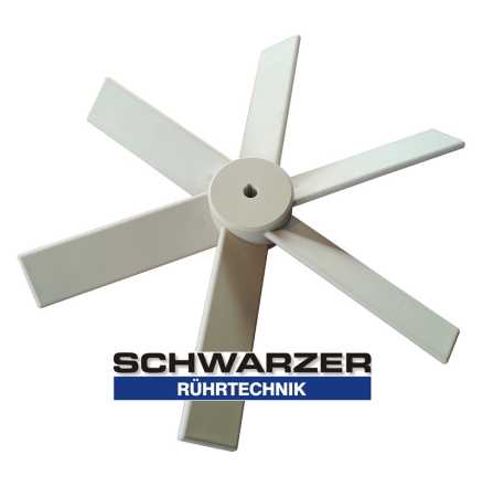Kunststoffrührorgan PP Mischpropeller Mischflügel