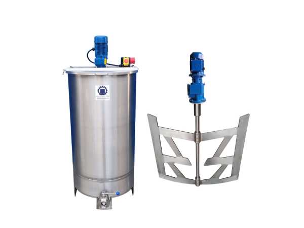 337L stainless steel transport vessel with archor gitator