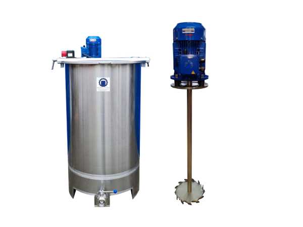 550L Edelstahl Transportbehälter with Dissolver