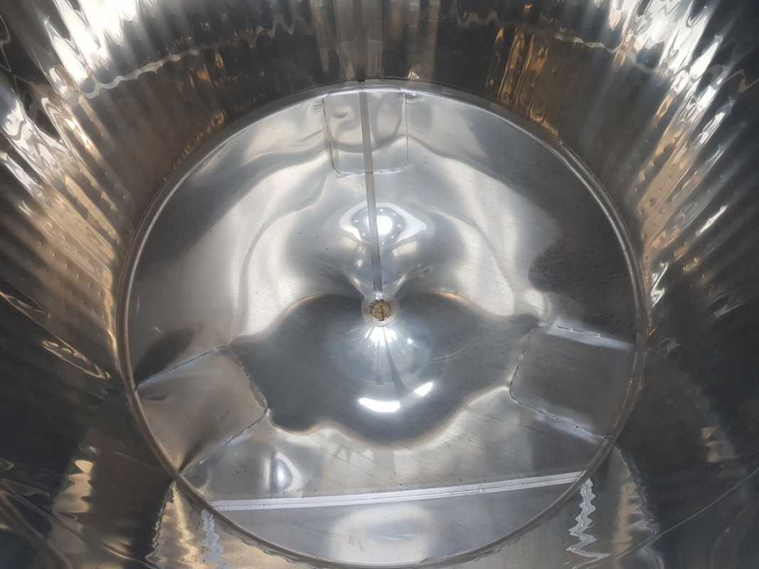 3300L Stainless steel vessel with thermoplate