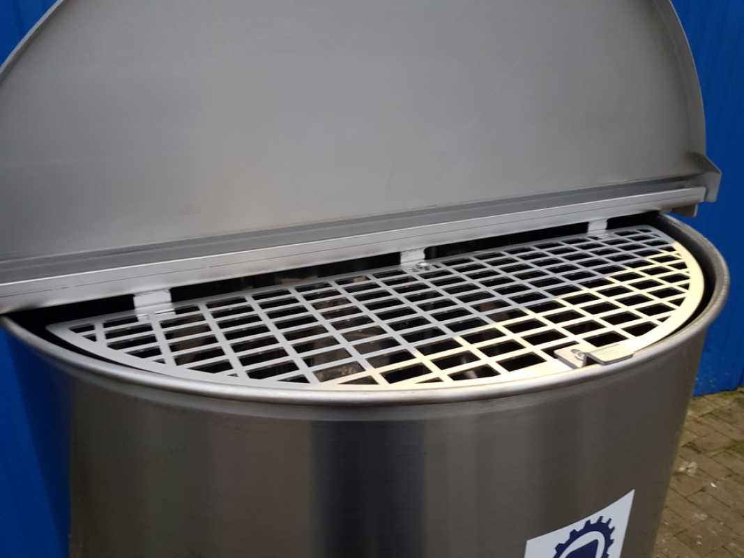 550L Edelstahl Transportbehälter with Propellerrührwerk